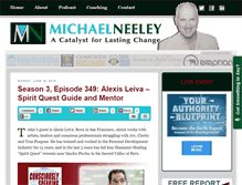 Tablet Screenshot of michaelneeley.com